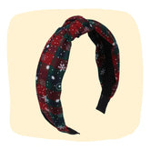 Christmas Red & Green Plaid Hairband
